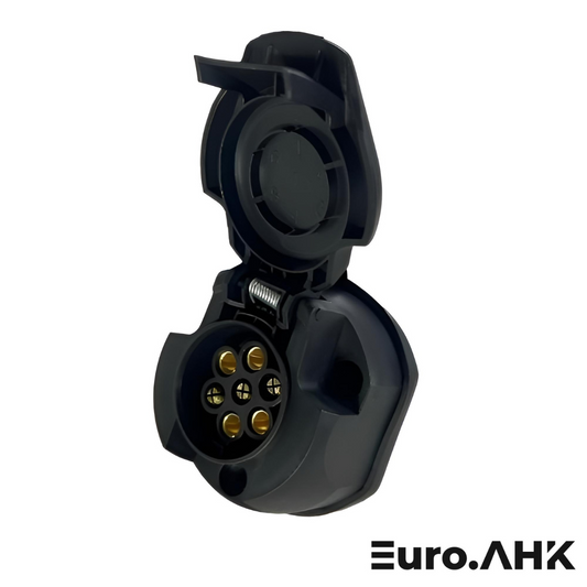 Universeller 7-poliger Elektrosatz – Anhänger-/Trailer-Steckdose für Pkw